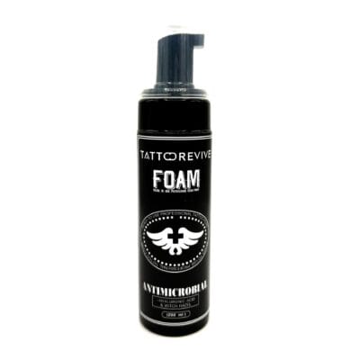 فوم تمیز کننده تتو برند ریوایو(روسی) tattoo revive foam