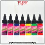 رنگ فلورسنت بلک لایت تتو NEO FLOW 15 ml