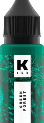 رنگ تتو سبز green forest 15ml
