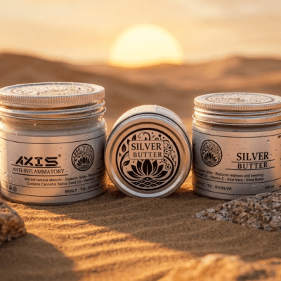 کرم حین کار تتو Silver Butter 350ml